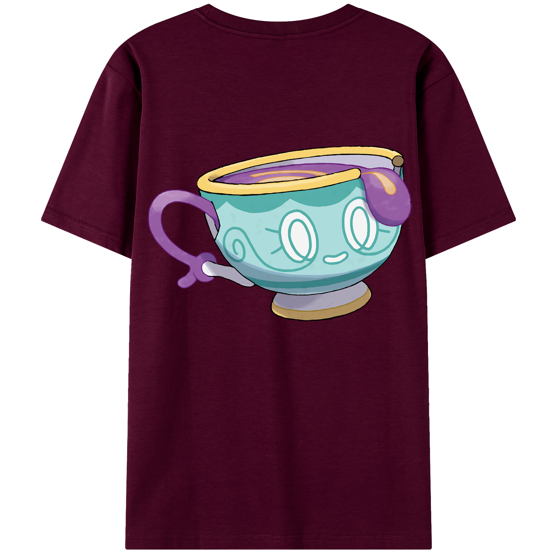 （画像用） ポケットモンスター Pokémon レディース半袖Tシャツ(バックプリント)